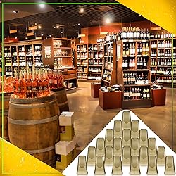 100 Pieces Translucent Liquor Pourer Covers