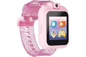 Kids Smartwatch PlayZoom 2 with Swivel Selfie Camera, STEM Learning, 20+ Games, Audio Bedtime Stories, Store Music for Kids Toddlers Boys Girls Fuchsia Glitter
