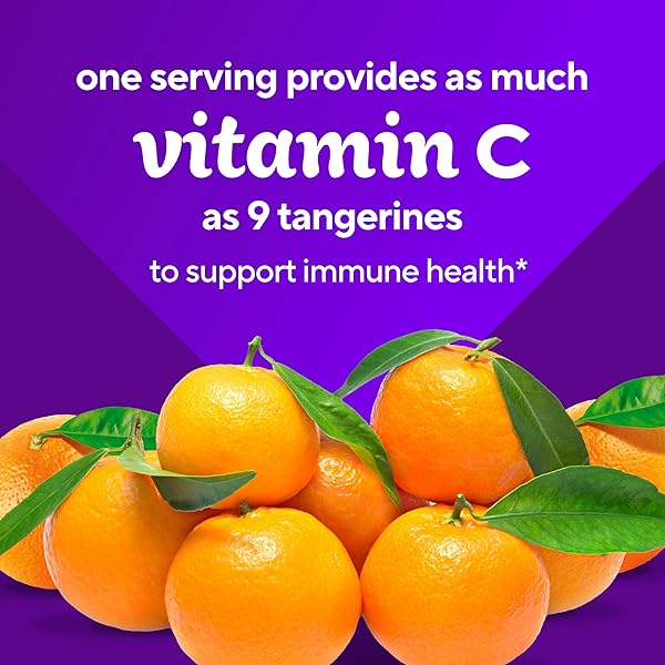 VITAFUSION POWER C VITAMIN C GUMMIES FOR IMMUNE SUPPORT, ORANGE FLAVORED, 282 MG VITAMIN C, AMERICA’S NUMBER 1 GUMMY VITAMIN BRAND, 50 DAY SUPPLY, 150 COUNT