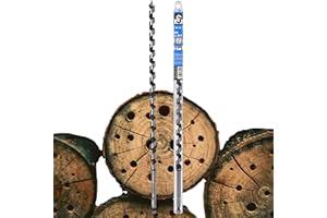 SOMADA 1/2-Inch x 17-Inch Auger Drill Bit for Wood, Hex Shank 3/8-Inch One Piece, Ship Auger Long Drill Bit for Soft and Hard Wood, Plastic, Drywall and Composite Materials