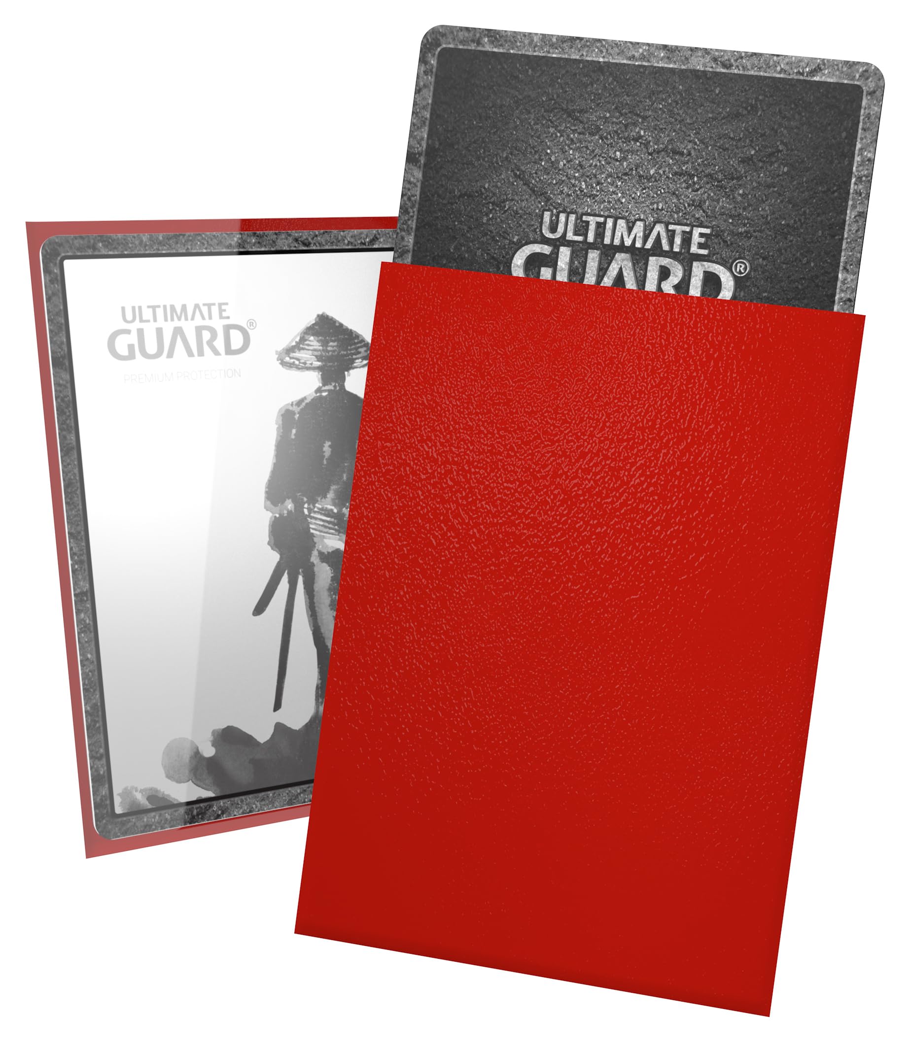 Photo 1 of Ultimate Guard Katana Sleeves Japanese Size Red (60)
