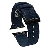 BARTON WATCH BANDS Navy Blue 42mm/44mm/45mm/49mm