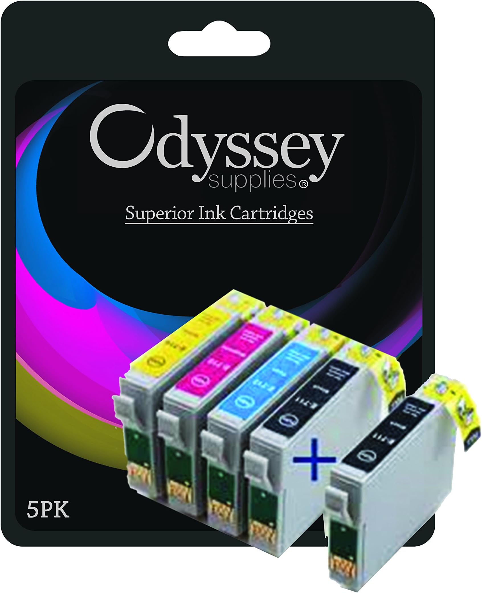 5 compatible ink cartridges for Epson printers SX200 etc (see below for other compatible models)