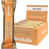 Barebells Protein Bar – Peanut Butter | 20g Protein, No Added Sugar, Creamy Nougat & Crunchy Peanuts, Milk Chocolate Coating,