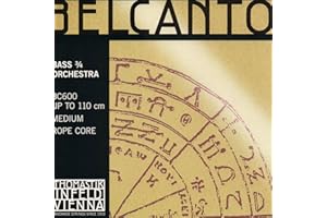 THOMASTIK-INFELD Thomastik Belcanto 3/4 String Bass String Set - Medium Gauge