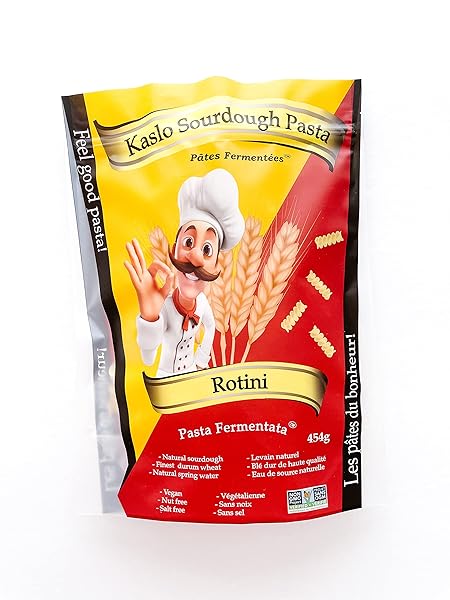 KASLO SOURDOUGH PASTA PASTA SOURDOUGH CLASSIC ROTINI, 560...