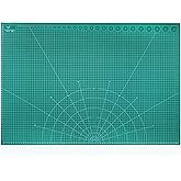 Large Self-Healing A1 Size Cutting Mat, 90 * 60 CM Double Sided Gridded Non-Slip 3mm Thick Cutting Mat, PVC Cutting Board for