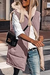 PRETTYGARDEN Womens 2024 Fall Reversible Vests