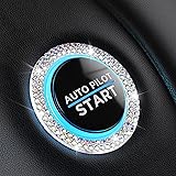 Bling Car Decor Crystal [2 Row Rhinestones] Ring