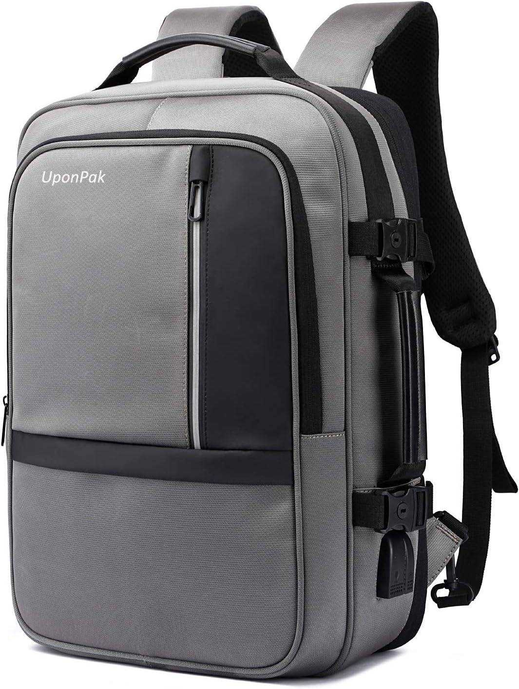 UponPak Convertible Laptop Backpack Briefcase 17.3 Inches Expandable College Bag