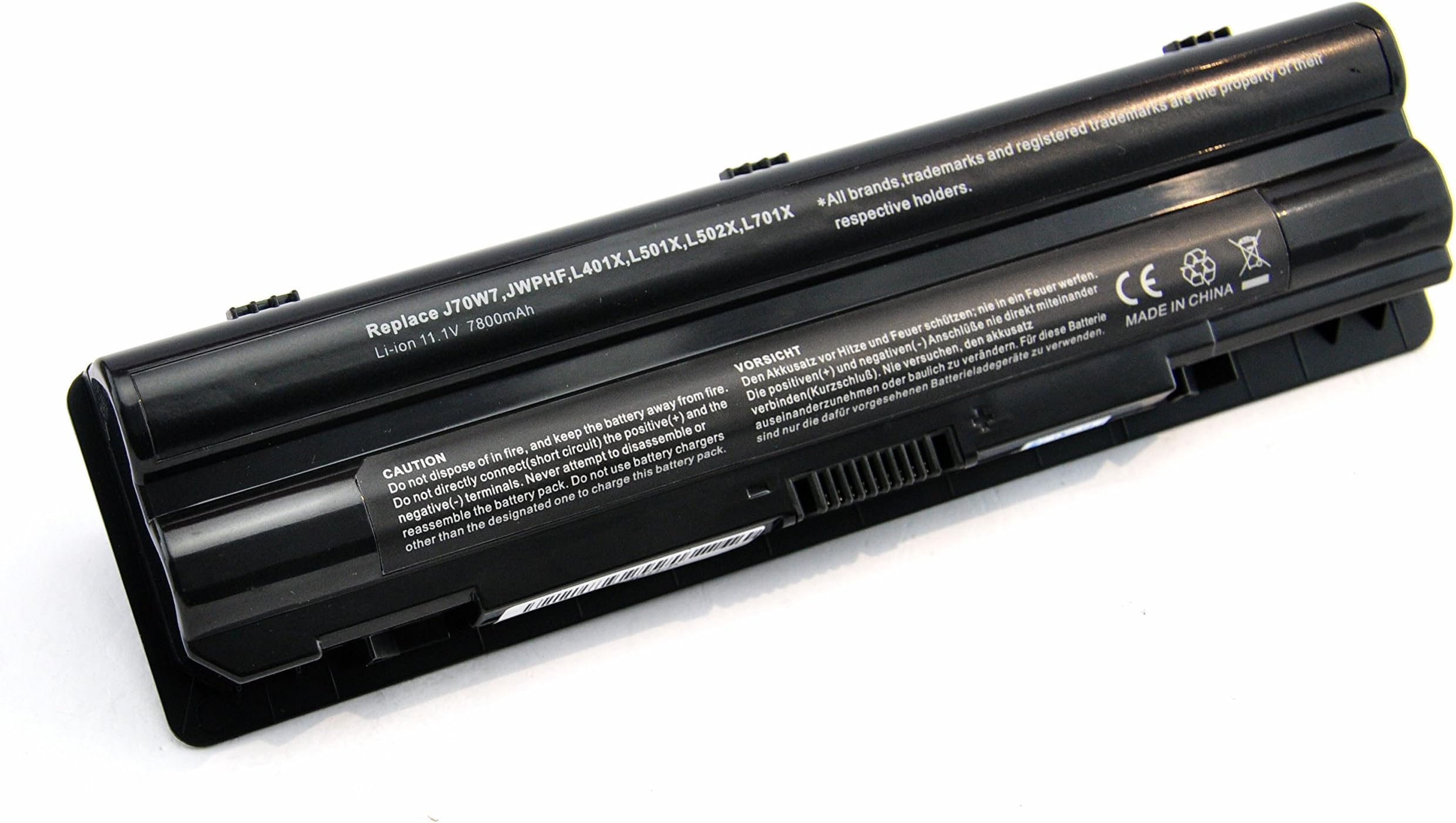 7800 mAh 9 Cell Battery for Dell XPS 14 L401X 15 L501X L502X 17 3D L701X 3D L702X L721x 15 1591 battery 312-1123 312-1127 J70 W7 JWPHF R795X WHXY3 R4CN5 8PGNG 0J70 W7 0JWPHF 0R795X 0WHXY3 0R4CN5 08PGNG