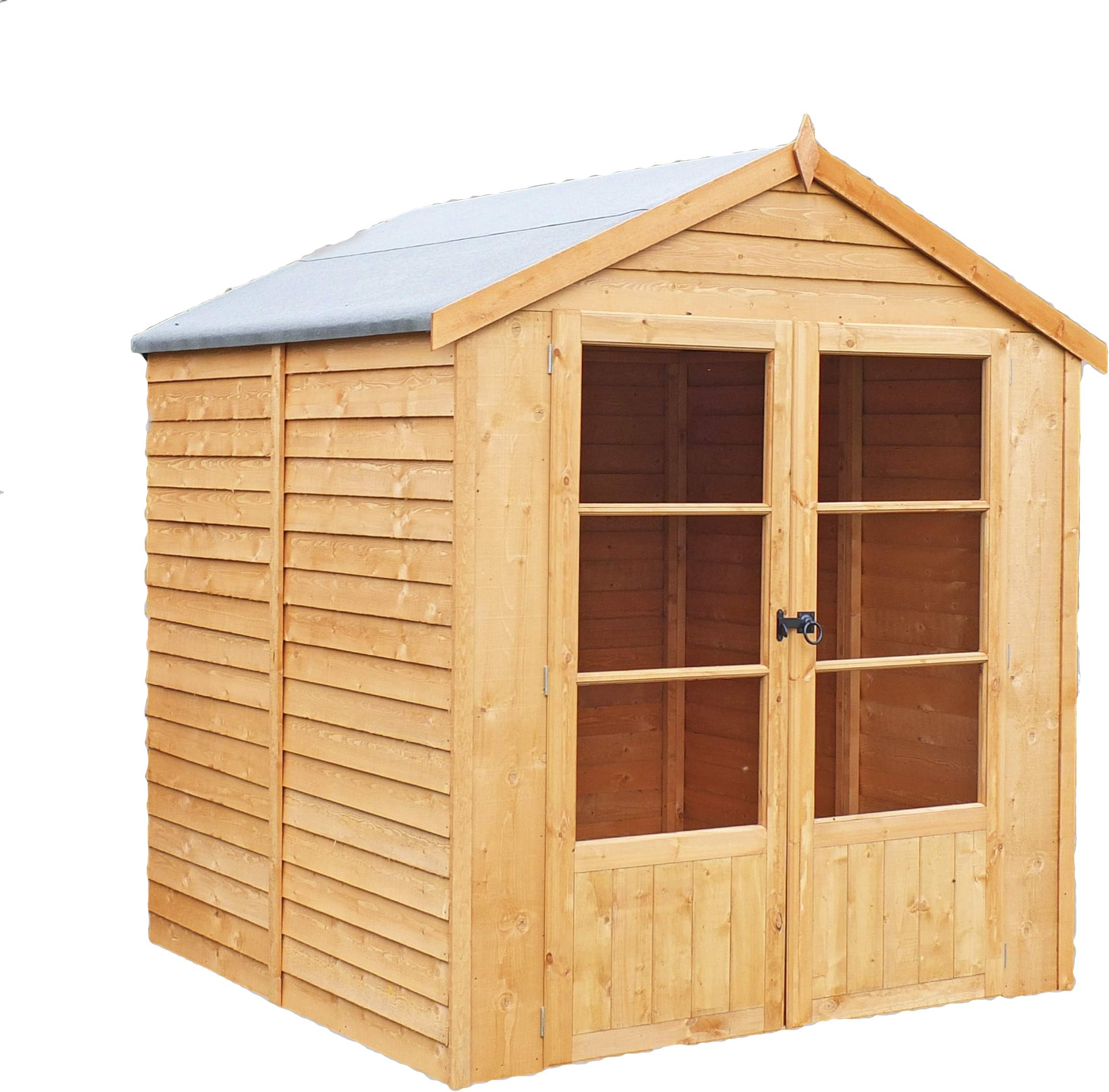 Shire Oatland Overlap Summer House, Brown