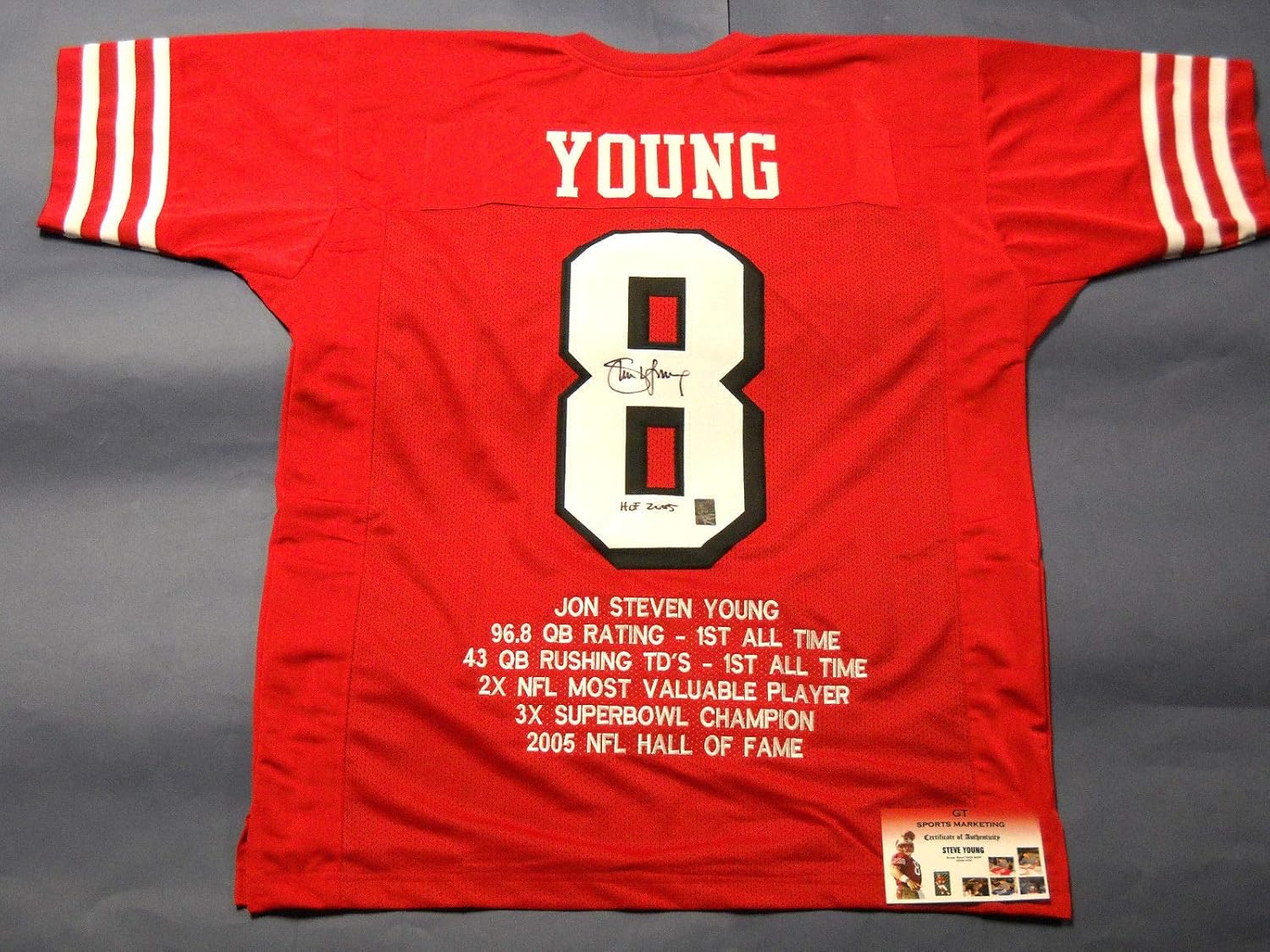 steve young jersey