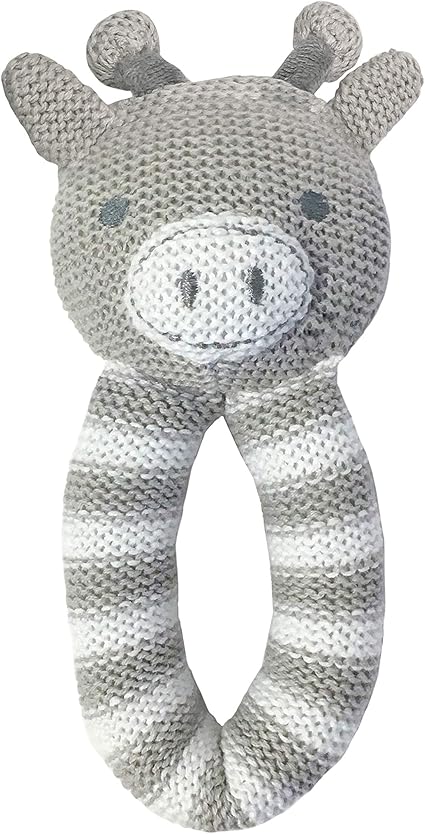 living textiles baby rattle