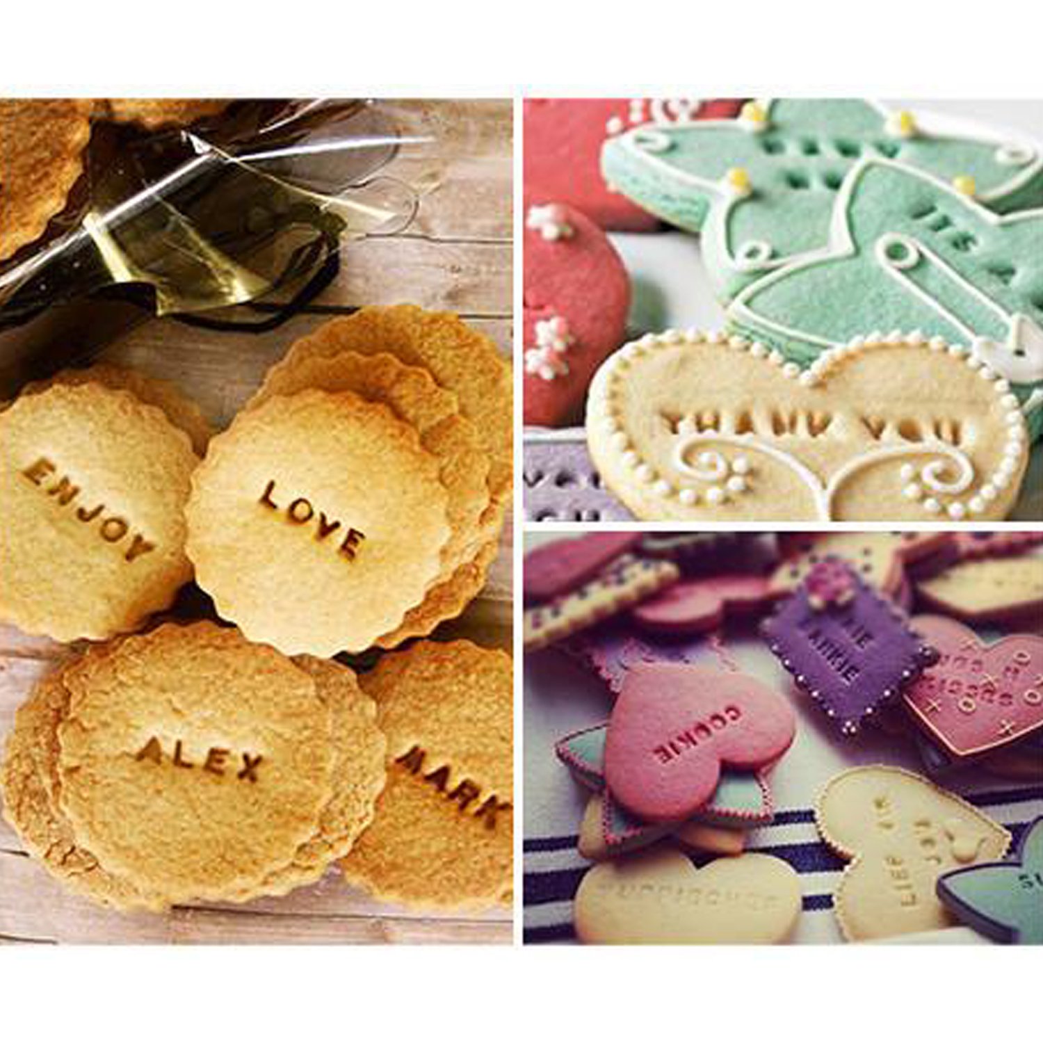 HomeX Cookie Stamps Set, 96 Pc. Buy Online in UAE. Kitchen