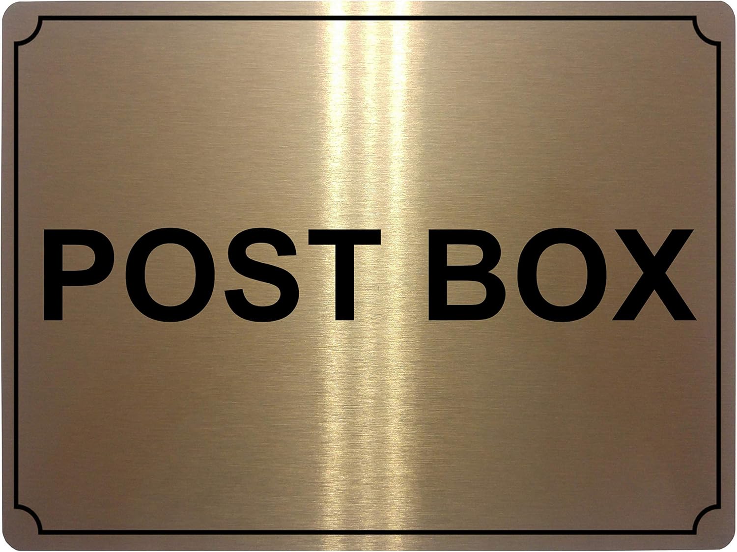 In Stock 506 Post Box Metal Aluminium Plaque Sign For Front Door House Office Gate Letter Box 5x7 Inches Black Save Up To 80 Www Jungundgrau De