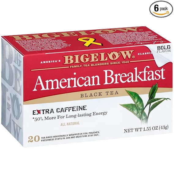 Bigelow american breakfast Black tea - 20 ct (072310001206)