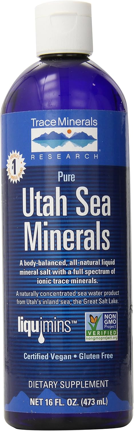 Trace Minerals Utah Sea Minerals, 16-Ounce