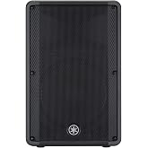 Yamaha DBR Series DBR 15" 1000W Powered Speaker Cabinet | 1000W peak power with 15-inch woofer and 2-channel mixer for concerts, festivals and events
