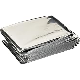 Mylar Men's Emergency Thermal Blankets (10 Pack)