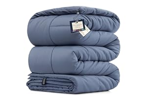 BELADOR All-Season Comforter Duvet Insert King Size Bed Comforter - Large Down Alternative Comforters, Mid-Plush Lightweight Comforter, Box Quilted Siliconized Fiberfill Oeko-Tex Hotel Comforter