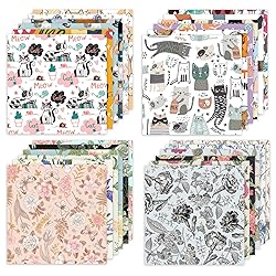 48 Sheets 24 Designs Scrapbook Paper