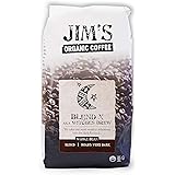 Jim’s Organic Coffee – Blend X AKA Witches Brew – Whole Bean, Very Dark Roast, Bold, 11 oz Bag