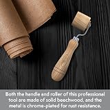 Axus Decor Hardwood Seam Roller Gray Series with Beachwood Handle 45mm view 5