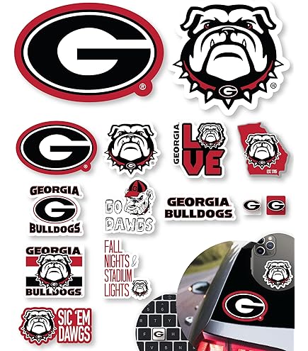 Georgia Bulldogs Fans Reserved Parking Sign – Metallschild 20 X 30 Cm, Geprägt, In Teamfarben, Offiziell Lizenziert