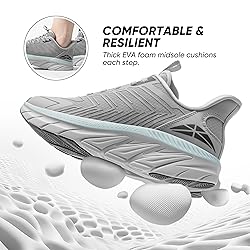 ALLSWIFIT Women's Slip On Walking Shoes Running