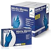 AroCare Nitrile Gloves, Disposable Gloves, Comfortable, Powder Free, Latex Free | 100-1000 Gloves