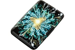 Kaabao Credit Card Holder Small RFID Blocking Wallet Business Metal Slim Mini Aluminum Hard Case for Women Men