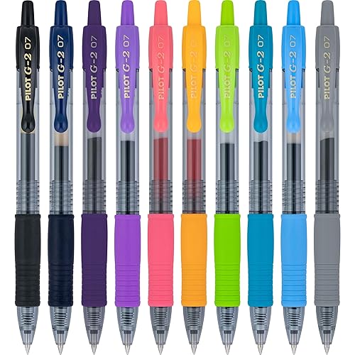 PILOT G2 Limited Edition Harmony Ink Collection Retractable Gel Pens,  Fine Point, Gel Pen Set, Assorted