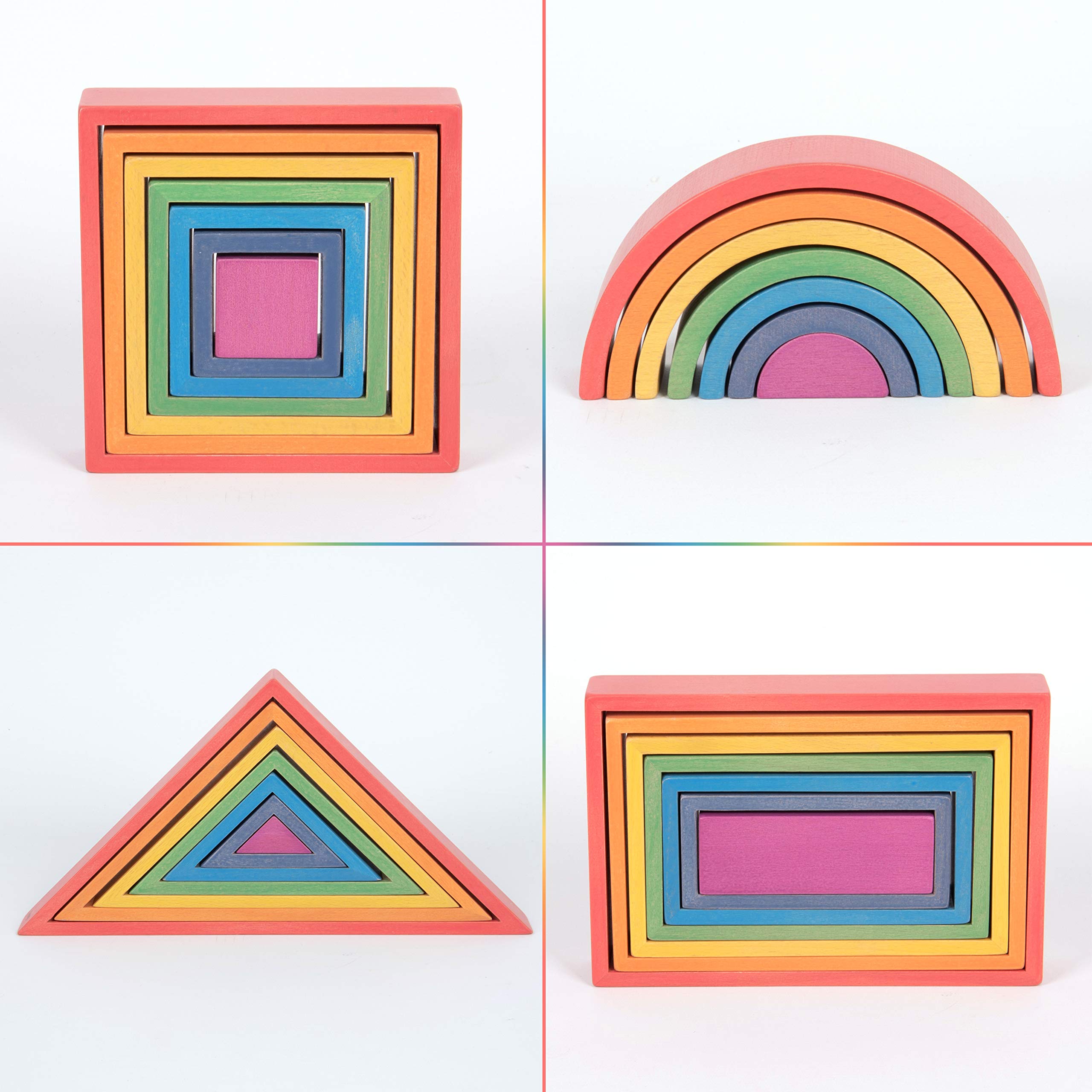 TickiT 73420 Rainbow Architect Set