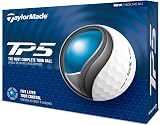 TaylorMade TM24 TP5 Golf Balls 12 Pack White view 1