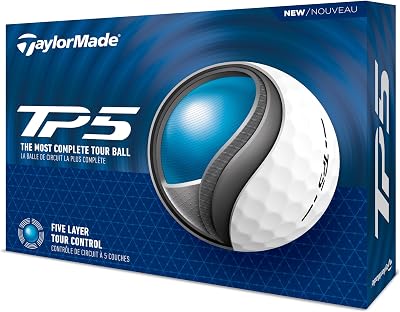 TaylorMade TM24 TP5 Golf Balls 12 Pack White