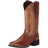ARIAT womens Wms Round Up Remuda Blk Drtn