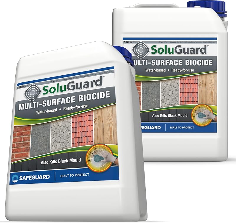 Safeguard Soluguard Multi Surface Biocide 2 x 5L High Strength Ready to Use