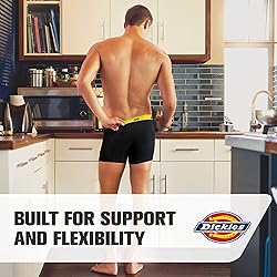 Dickies Mens Boxer Briefs Cotton Underwear for Men