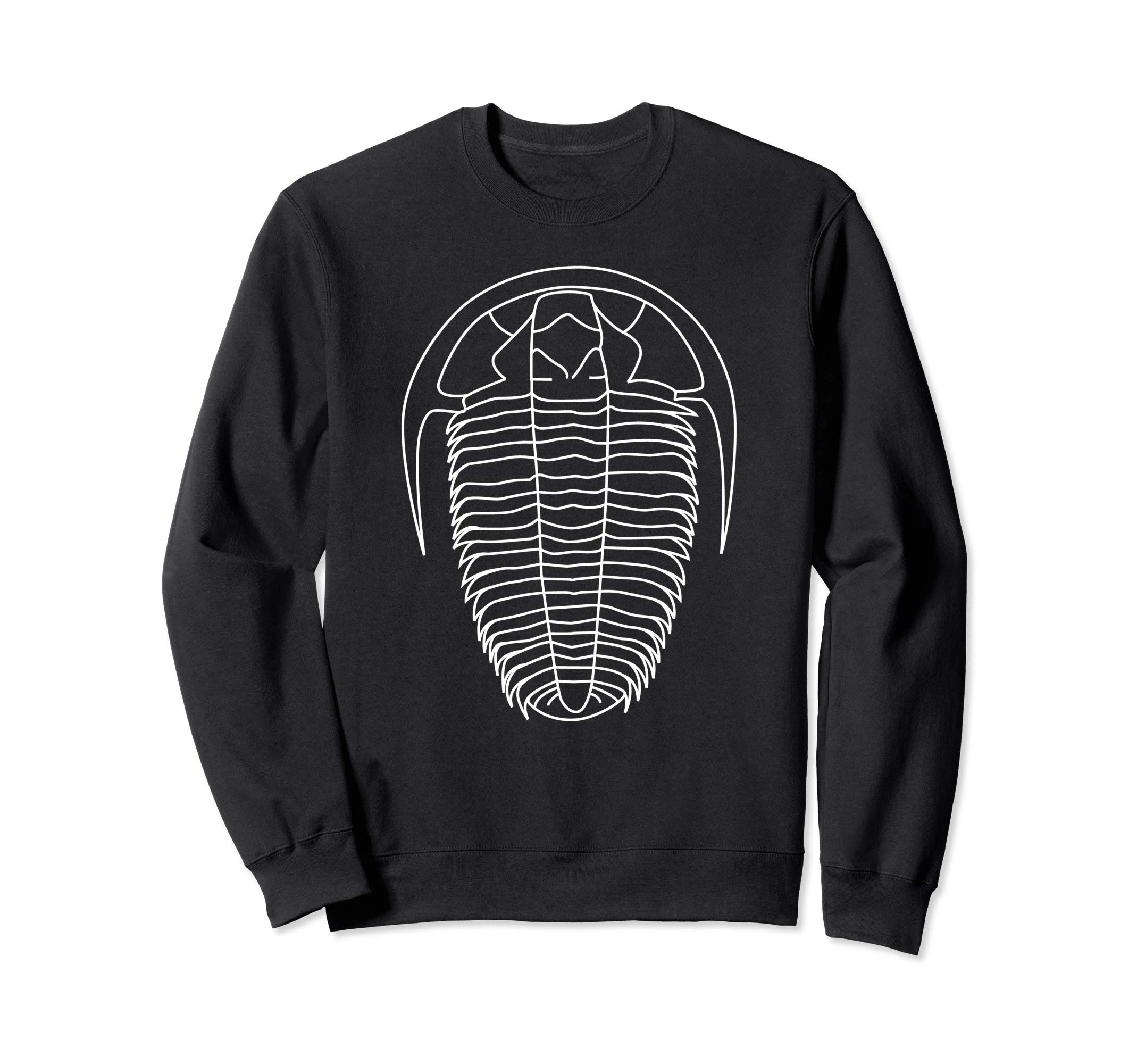 Trilobite Fossil Geology Teacher Student Geologist Gift Sweatshirt