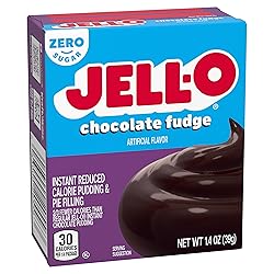 Jell-O Chocolate Fudge Zero Sugar Instant Reduced