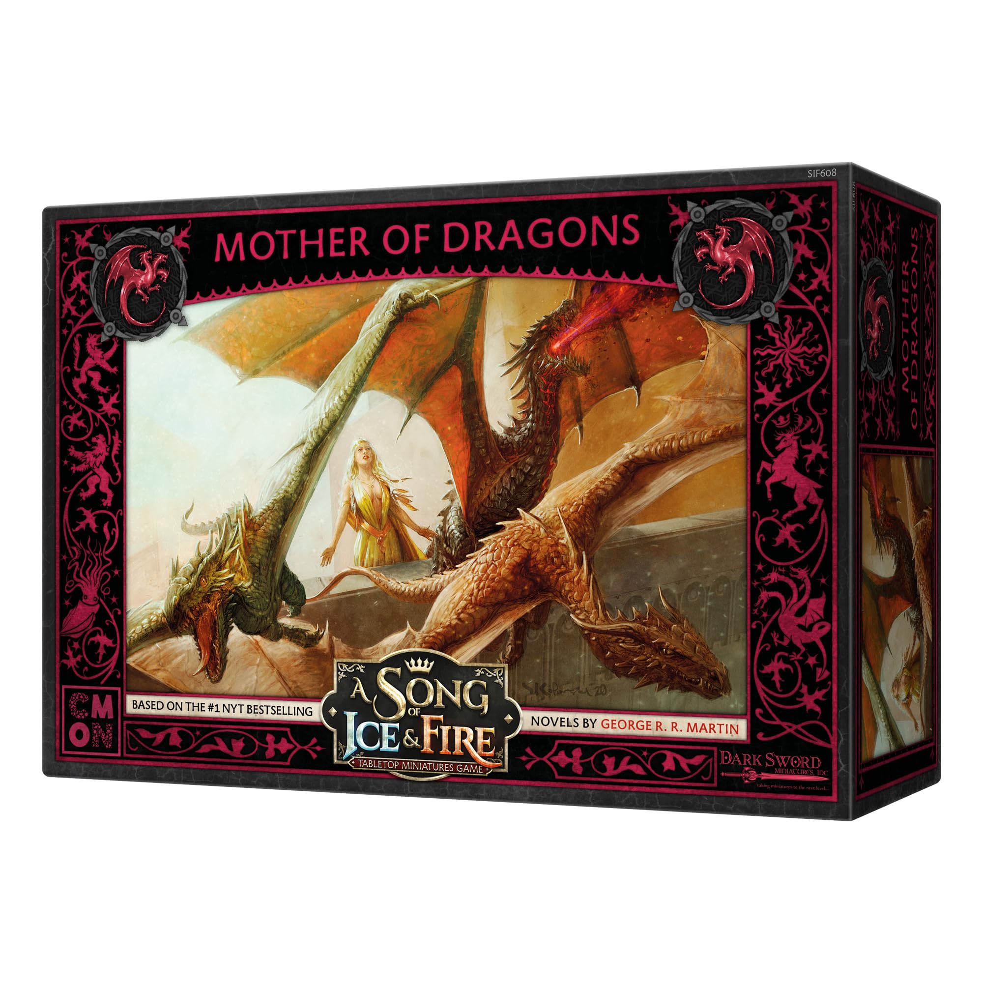CMON A Song of Ice and Fire Tabletop Miniatures Game Mother of Dragons Box Set (Multilingual Edition) - Strategy Game for Adults, Ages 14+, 2+ Players, 45-60 Minute Playtime, Made