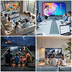 Outdoor Portable Projection Screen 80