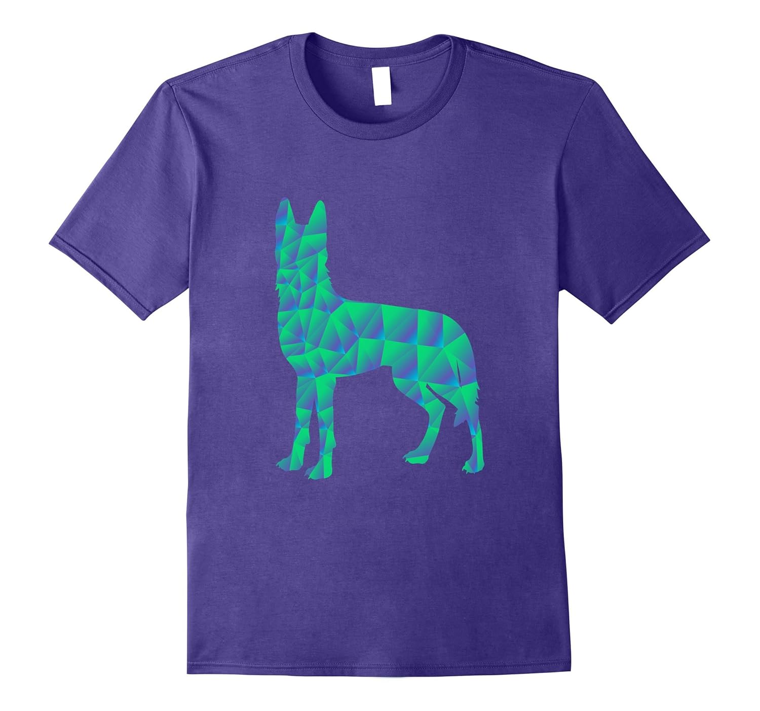 German Shepherd Dog Tshirt Colorful Art Design For Dog Love-ANZ