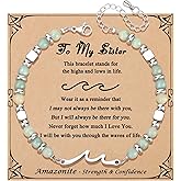 JoycuFF 𝗚𝗶𝗳𝘁𝘀 𝗳𝗼𝗿 𝗪𝗼𝗺𝗲𝗻 𝗪𝗮𝘃𝗲 𝗕𝗿𝗮𝗰𝗲𝗹𝗲𝘁 Valentines Mothers Day Birthday Anniversary Christmas Meaningful Gifts Unique Wave Bracelets for Women