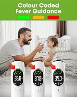 OxiPro TH2 Thermometer German Sensor In-Ear Forehead Non-Touch Baby Adult Modes view 3