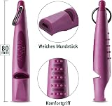 ACME Dog Whistle Alpha No 211.5 mm Matte Black Purple Free Band view 2