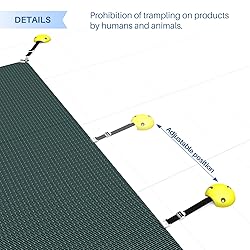 E&K 18'x40' Pool Cover for Inground