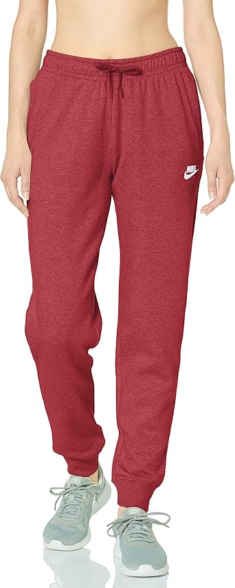 nike women's nsw open hem fleece pant varsity