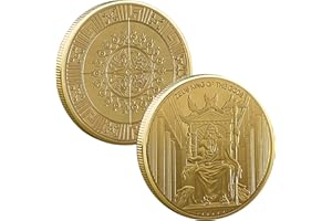 YAKIN SHOP Ancient Greek Mythology Zeus King-of-The-Gods Challenge Coin